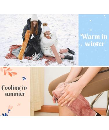 Shop Long Hot Water Bottle with Soft Covers - 2L High Capacity Heating for Neck & Shoulder Relief - Buy Online on GoSupps.com