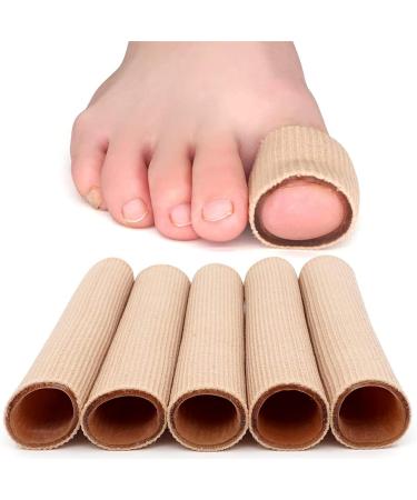 Buy Silicone Toe Protection - 5 Pack Gel Caps & Cushions for Corns Calluses & Bunion Relief - Buy Online on GoSupps.com