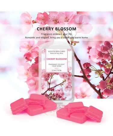 Soy Wax Scented Melts - Grapefruit, Cherry Blossoms, Wild Bluebell, Plumeria (10 oz) | Wax Cubes for Warmers - Buy Online on GoSupps.com