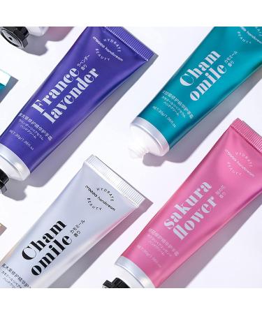 YUECI 5 Hand Cream Set - Magical Packaging Plant Fragrance for Dry Hands & Stressed Skin - Gentle Care Multicolor Creams - Buy Online on GoSupps.com