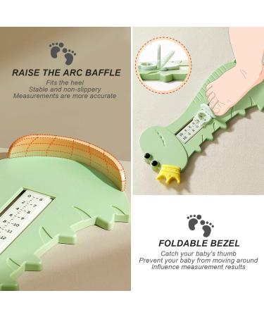 Children's Shoe Size Measuring Device | Foot Measuring Tool for Kids (0-8 Years) | Accurate Shoe Size Meter for Kids - Buy Online on GoSupps.com