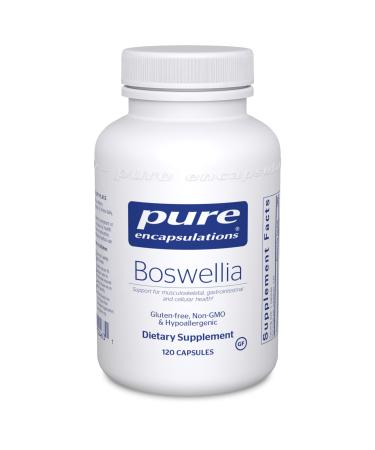 Pure Encapsulations Boswellia | Supplement to Support Healthy Joints, Connective Tissue, Colon, and Musculoskeletal System* | 120 Capsules 120 Count (Pack of 1) - Buy Online on GoSupps.com