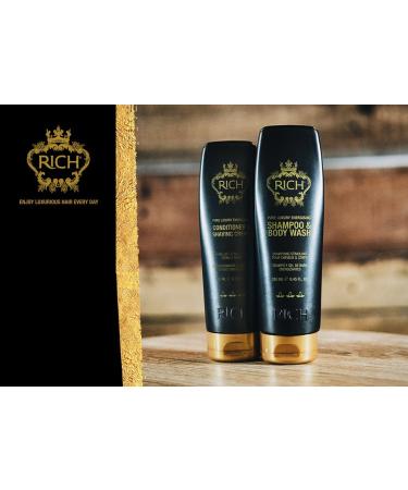 RICH Hair Care Pure Luxury Energizing Conditioner & Shaving Cream | 6.75 oz | International Shipping Available - Buy Online on GoSupps.com