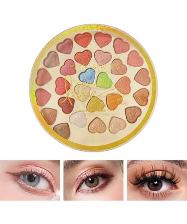 Makeup Palettes | Eyeshadow Palette for Brown Eyes 28 Colors Matte Eyeshadow Palette Long Lasting Waterproof Smokey Powder Cosmetics Halloween Makeup Kit Kagrote - Buy Online on GoSupps.com