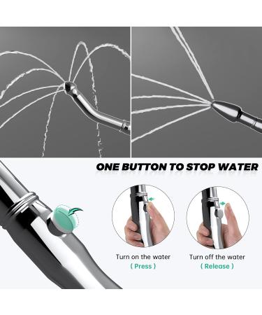 Shower Enema System with 100" Hose & Water Control Valve - Douche Colonic Cleanse Kit for Ultimate Personal Hygiene - Buy Online on GoSupps.com