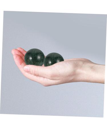 Uthclo 2st Jade-Fitness Handball & Acupressure Massage Balls - Chinese Marble Baoding Balls for Arm & Wrist Training - Buy Online on GoSupps.com