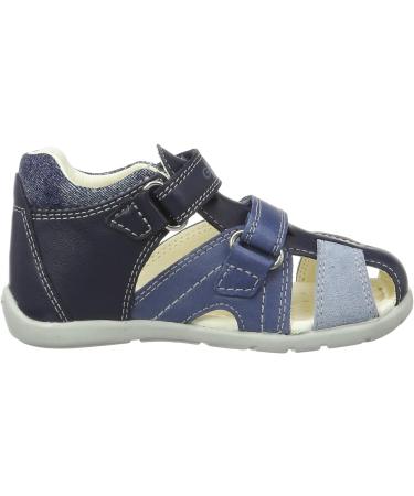 Geox Baby Girl's B Kaytan C Boots - 2.5 UK Child - Blue Navy/Light Blue - Breathable & Stylish - Buy Online on GoSupps.com