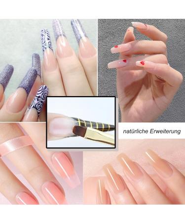 Self-Adhesive Nail Templates - 500 Golden Stencils for Gel Nails & Extensions | Nail Art Supplies for Professionals - Buy Online on GoSupps.com