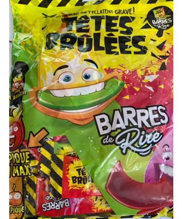 Georges Verquin Tête-Brulee Strawberry/Apple Bar - Pack of 200 g