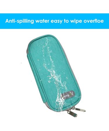 Insulin Cooler Bag - YOUSHARES Diabetic Bag for Safe & Cold Storage of Diabetic Supplies - Green - Buy Online on GoSupps.com