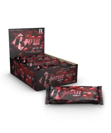 Reflex Nutrition R-Bar Protein Bar 20g Whey Protein Low in Sugar High in Fibre (Cherry Bakewell) (12x60g)