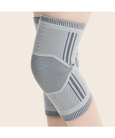 Winter Warm Self Heating Knee Brace - Graphene Fiber Knee Sleeve for Pain Relief (L C Cup) | International Shipping - Buy Online on GoSupps.com