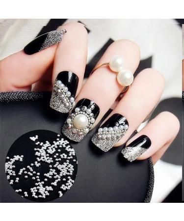 Shop Microcaviar Pearls - 3D Nail Art Decorations & Charms | DIY Nail Accessories & Jewelry | 1.5mm 2mm 3mm Sizes - International Shipping - Buy Online on GoSupps.com