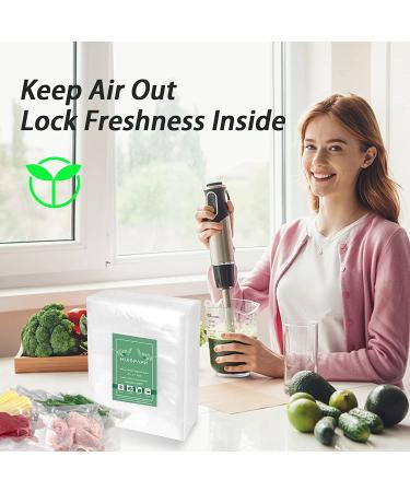 100 Pack 4x6 Inch Vacuum Sealer Bags | Heavy Duty, BPA Free, Smell Proof | Commercial Grade for Sous Vide, Boilsafe and Freezing | Airtight Food Storage Solution - Buy Online on GoSupps.com