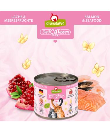 Granapet Delicatessen Multipack 1 - Grain-Free Wet Cat Food High Meat Content 6x200g Trial Pack | Premium Quality - Buy Online on GoSupps.com