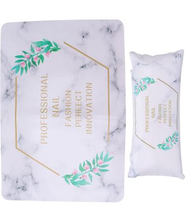 Nail Hand Rest Stand Nail Arm Rest Cushion Detachable Soft Rear Zipper Design Pu Leather Washable for Nail Art Salon Home for Nail Technician Use - Buy Online on GoSupps.com