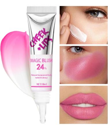  yztju Color-changing blush Color-changing liquid blush liquid blush for women face makeup | Cheeks and lips white blush liquid moisturizer - Buy Online on GoSupps.com