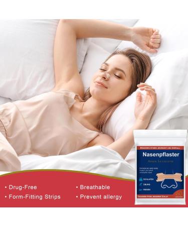 Extra Strong Anti-Snoring Nose Strips - 60 Count | Relieve Clogged Nose & Improve Sleep - Allergy Relief - Buy Online on GoSupps.com