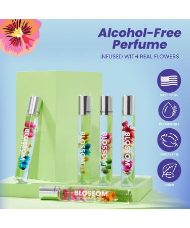 Blossom Roll on Perfume for Women Alcohol Free Rollerball Perfume Oil with Essential Oils Infused with Real Flowers Made in USA 0.20oz (Vanilla Amber) Vanilla Orchid Vanilla Orchid 0.2 Fl Oz (Pack of 1) - Buy Online on GoSupps.com