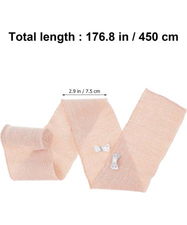 4 Rolls Plain Spandex Stretchy Athletic Tape - Knee & Calf Wraps Care Stickers for Sports & Fitness - Buy Online on GoSupps.com