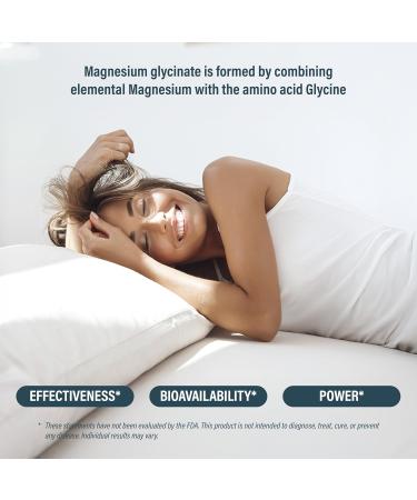 VIZANA NUTRITION Magnesium Bisglycinate 100% Pure Albion TRAACS Chelate 330mg Elemental Magnesium Non-Buffered No Oxide Gentle on Stomach 180 Vegan Capsules - Buy Online on GoSupps.com