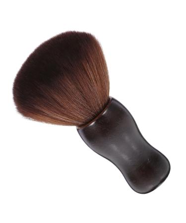 Angoily 1pc Hairdressing Tool Neck Duster Brush Barber Neck Brush Hairdressing Haircut Brush Neck Cleaning Duster Cleaning Dusting Brush Hair Salon Brush Wooden Cleaning Sweep