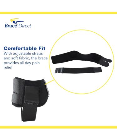 Brace Direct Plantar Fasciitis Day Splint - Adjustable Ankle Brace for Arch Support & Foot Pain Relief | Ideal Fit S-M - Buy Online on GoSupps.com