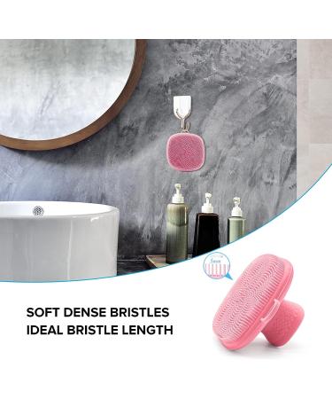 Silicone Facial Cleansing Brush for Women - Gentle Face Scrubber for Exfoliation and Massage - Buy Online on GoSupps.com