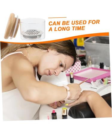 FOYTOKI Nail Art Brush Cup Glass Nail Dish Cup Glass Nail Cup Manicure Nail Cup Nail Dish Cups with Lids Dappen Dish for Acrylic Nails Acrylic Nail Tools Nail Dappen Dish Nail Dish Bowl - Buy Online on GoSupps.com