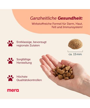 mera Care Adult Light Dry food for overweight dogs with low fat content with 79% animal protein without wheat 1 kg - Buy Online on GoSupps.com