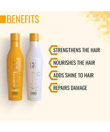 GK HAIR Ensemble Shampooing et Apr s-Shampooing au Chanvre avec S rum Capillaire Hydratation et Brillance des Cheveux 240 ml + 50 ml - Buy Online on GoSupps.com