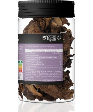 Champiland - Dried Death's Trumpet - Selected Wild Mushrooms - Exceptional Flavor - Rich in Protein - - Buy Online on GoSupps.com
