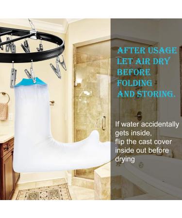 Adult Waterproof Arm Cast Cover - Shower Protector for Broken Hand, Wrist, Finger, Elbow - Watertight Seal for Dry Wounds - Reusable & Comfortable - Buy Online on GoSupps.com