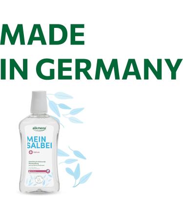  Alkmene alkmene Pack of 8 Vegan Antibacterial Alcohol-Free Mouthwashes with Sage and Potassium 500ml - Buy Online on GoSupps.com