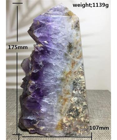 Amethyst Rough Stone Natural Stone and Crystal Amethyst Spcimen Wand Quartz Cluster Gift Wicca Ornments Household - Buy Online on GoSupps.com