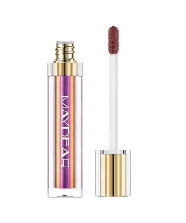 Maydear Chameleon Lipstick - Long Lasting Waterproof Diamond Shimmer Lip Gloss (Fuchsia 1) - Buy Online on GoSupps.com