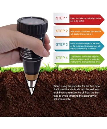Handheld VT-05 Soil Moisture Meter Humidity Tester with Ph Meter Digital Soil PH Meter PH Range 3 8ph Moister Range 1 8 - Buy Online on GoSupps.com