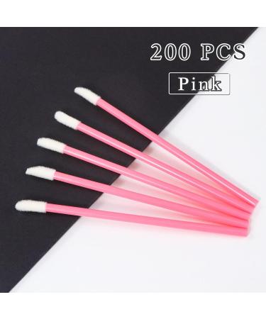 Sularpek 200 PCS Disposable Lip Gloss & Make Up Brush Set | Lipstick Concealer Applicator Tool for Lips, Eyes & Makeup Application - Buy Online on GoSupps.com