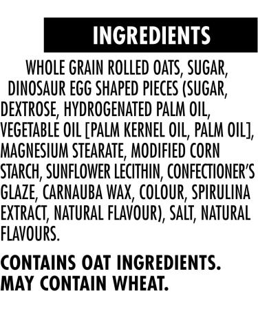 Quaker Dino Eggs Instant Oatmeal 8 Packets 304g Dino Eggs 304 g (Pack of 1) - Buy Online on GoSupps.com