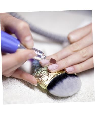 minkissy 1 Set Nail Sand Ring Cap Electric Manicure Set Professional Manicure Set Manicure Tools Professional Nail Drill Sanding Caps with Grip Manicure Sanding Head Polishing Heads Nail 8x6cm Rosy - Buy Online on GoSupps.com