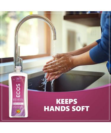 Earth Friendly ECOS Dishmate Dishwashing Liquid - Natural Lavender 25 oz | Eco-Friendly Cleaners for International Shipping - Buy Online on GoSupps.com