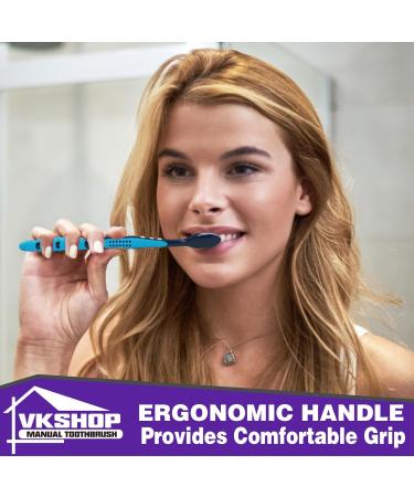 Buy 144 Bulk Disposable Toothbrushes - Individually Wrapped Soft Bristles for Adults & Kids - Perfect Travel Toothbrush Set - Buy Online on GoSupps.com
