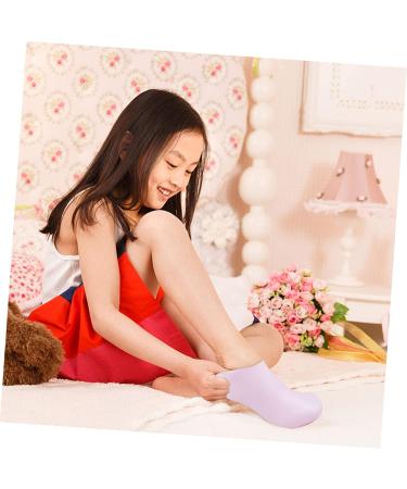 POPETPOP 2 Pairs Protective Socks Heel Protector Socks Moisturizing Stocking Moisturizing Socks for Heel Socks for Dry Cracked Feet Heels for Women Gel Heel Socks Night Sebs Repair Spa Miss - Buy Online on GoSupps.com