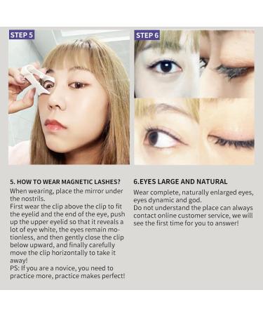 DASHIELL False Eyelashes Magnetic | No Glue Needed Eyelashes Kit With Applicator | Easy To Apply Lightweight Reusable No Glue Needed Lashes For All-Day Comfort - Buy Online on GoSupps.com