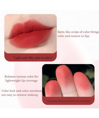 Waterproof Velvet Matte Lipstick Long Lasting - High Pigment Lipstick Set - Nourishing Nude Lip Gloss - Smooth Color - Matte Lipstick - Gift Box for Women - Buy Online on GoSupps.com