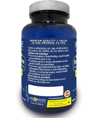 180 DR vcaps Promise Serrapeptase (Serratia Peptidase Enzymes) 120 000 SU MAXIMUM POTENCY Natural Pain Relief Made in Canada - Buy Online on GoSupps.com