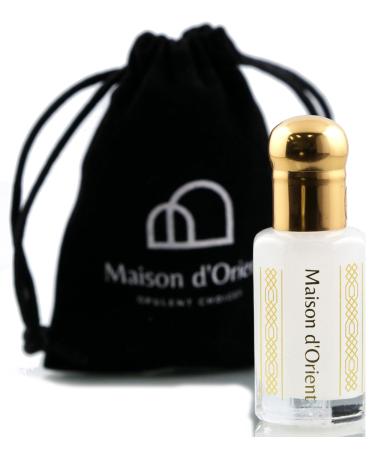 Maison d'Orient MUSK TAHARA 12mL | White Musk Oil Perfume & Body Oil for Women | Arabic Perfume Oil | | Egyptian Musk Oil for Women | White Musk Arabian Perfume Musk Tahara (12mL)