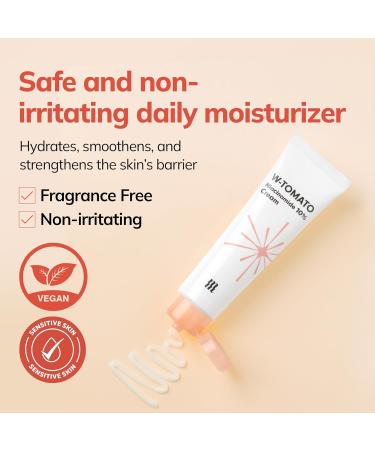 MERZY W-Tomato Niacinamide 10% Cream - Hydrating & Brightening Skincare 2.02fl.oz/60ml - International Shipping Available - Buy Online on GoSupps.com
