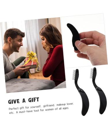 FRCOLOR 8 Pcs Foldable Eyebrow Comb Makeup Mascara Make up Kit Folding Eyelash Comb Makeup Tool Metal Girl 6.5x2x0.8cmx4pcs Blackx4pcs - Buy Online on GoSupps.com