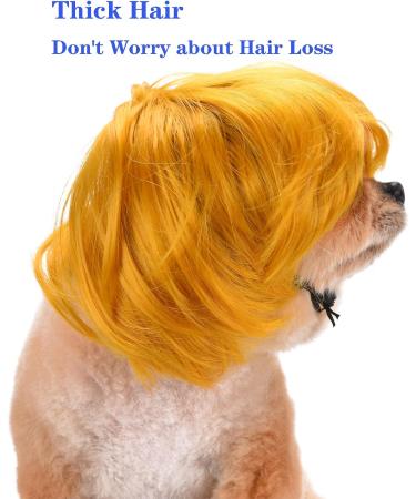 Funny Dog & Cat Role Play Wigs - Halloween Christmas & Party Costumes for Small Medium & Large Pets - Buy Online on GoSupps.com